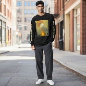 Abigail Williams Walk Beyond the Dark Black Metal Band Long Sleeve T-Shirt Large